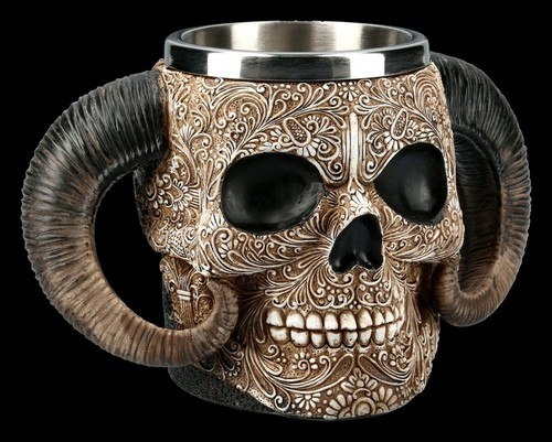 Tazza con teschio - tazza,