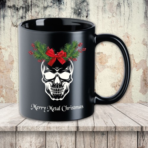 Tazza con motivo merry - tazza,