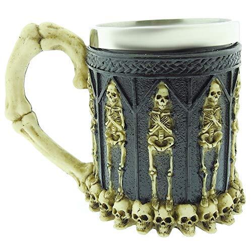 Tazza spaventosa teschio