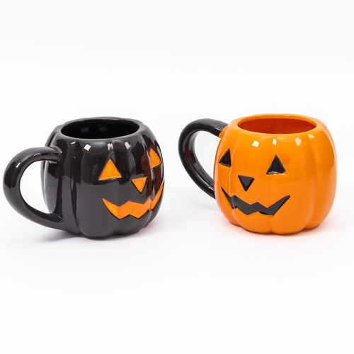 Tazza mug zucca ceramica - 2,