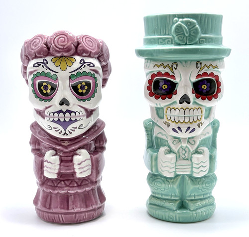 Set tazze ceramica - geeki, tiki