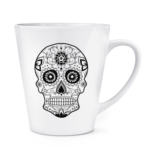 Tazza latte 12oz teschio - tazza,