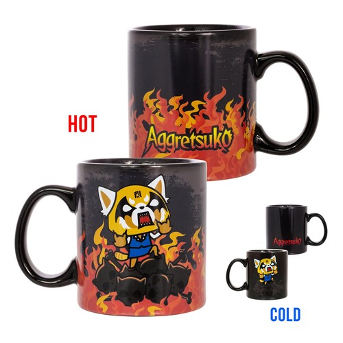 Aggretsuko heat reveal fuoco - heat, e
