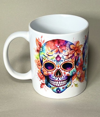 Tazza teschio zucchero candy - tazza,