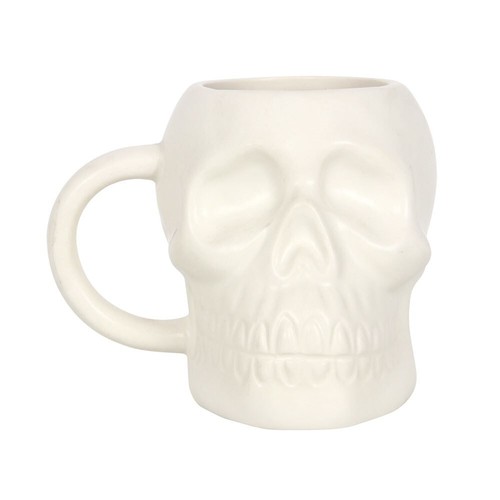Tazza zuppa caffè teschio - tazza,