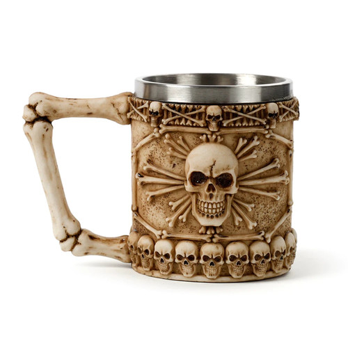 Tazza decorativa con manico